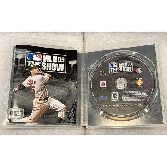 Sony PlayStation 3 MLB 09 THE SHOW PS3 Video Game COMPLETE ~ TESTED and GREAT - Picture 2 of 3